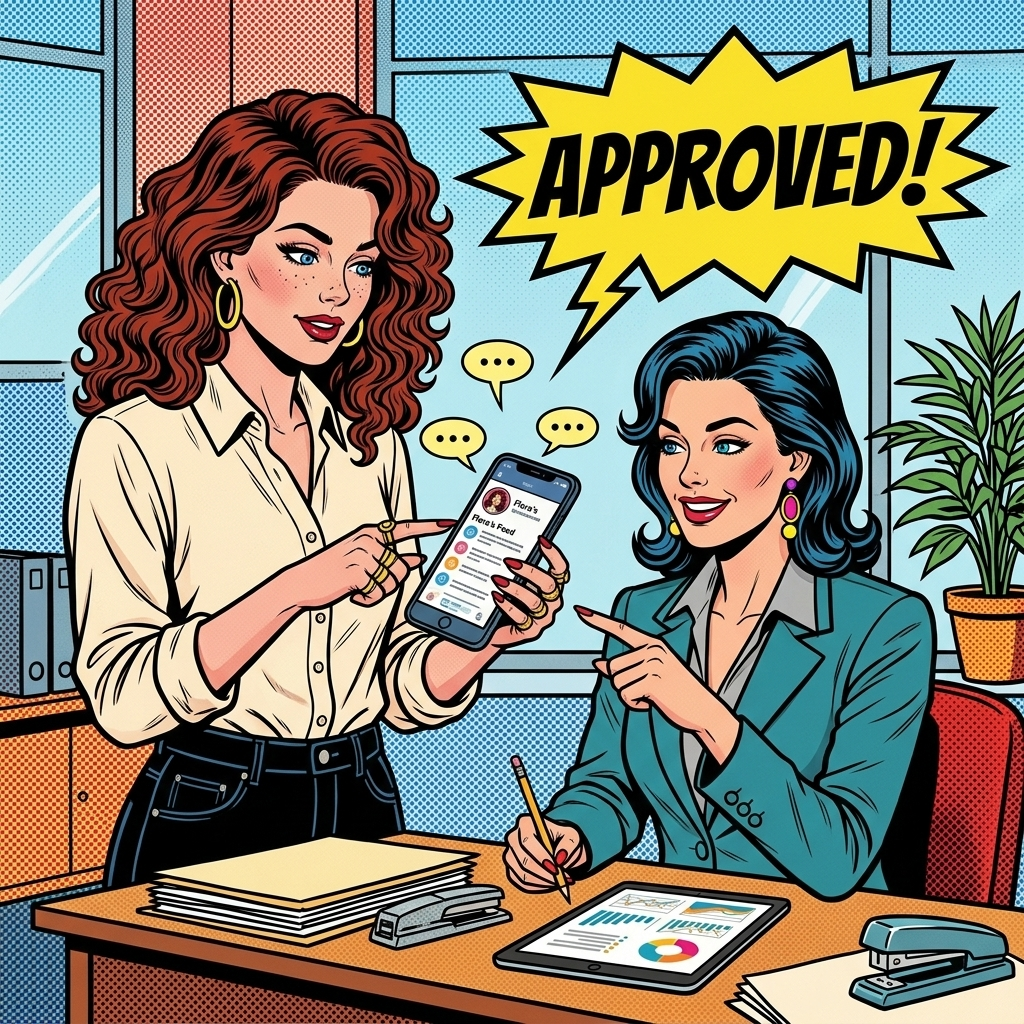 AI employees collaborating