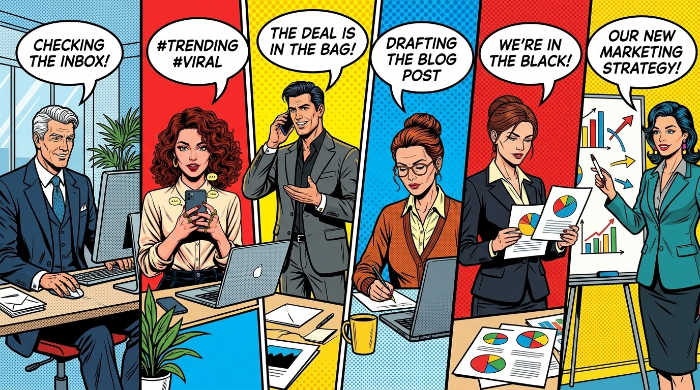 Sidekicc pop-art office